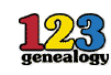 123 Genealogy Logo